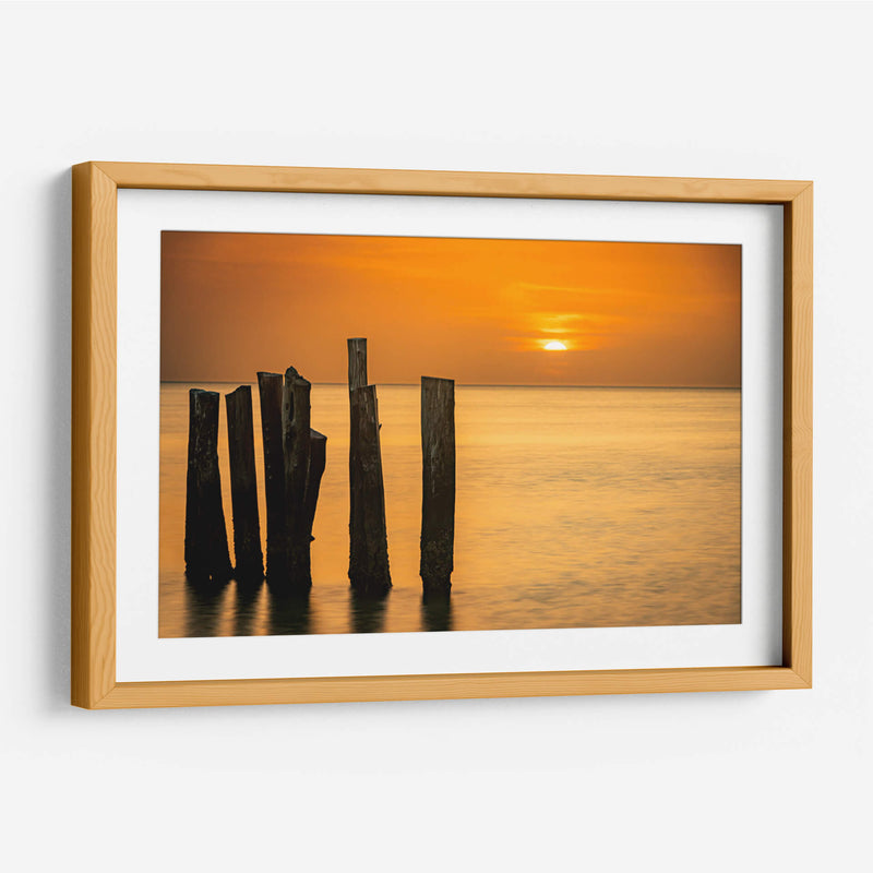 Puesta de sol en Holbox - Ulises Páez | Cuadro decorativo de Canvas Lab
