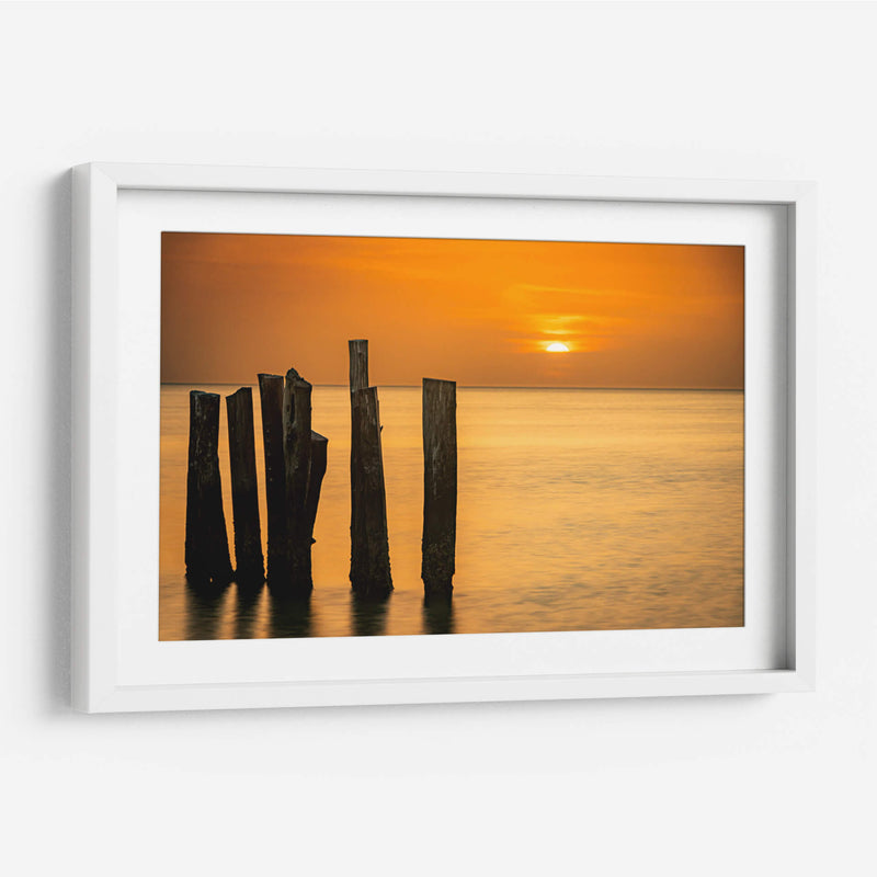 Puesta de sol en Holbox - Ulises Páez | Cuadro decorativo de Canvas Lab