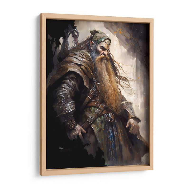 Gimli - Impressionist Hero | Cuadro decorativo de Canvas Lab