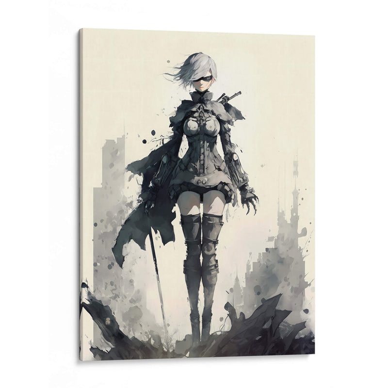 2B - Impressionist Hero | Cuadro decorativo de Canvas Lab
