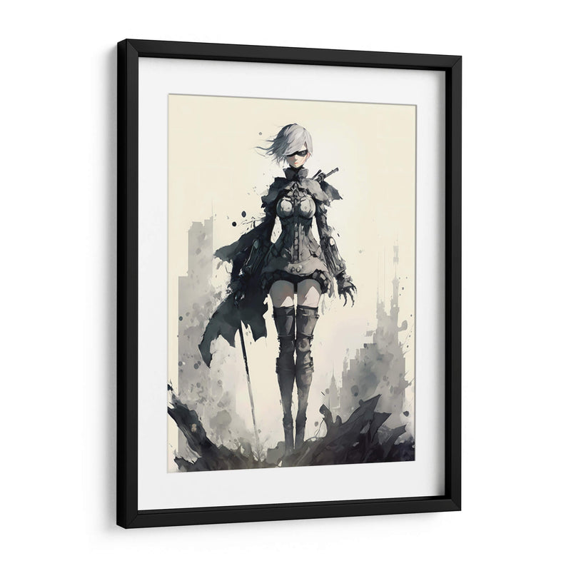 2B - Impressionist Hero | Cuadro decorativo de Canvas Lab
