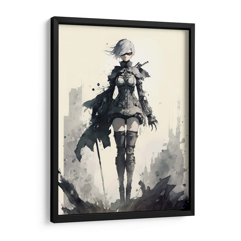 2B - Impressionist Hero | Cuadro decorativo de Canvas Lab