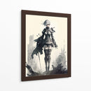 2B - Impressionist Hero | Cuadro decorativo de Canvas Lab