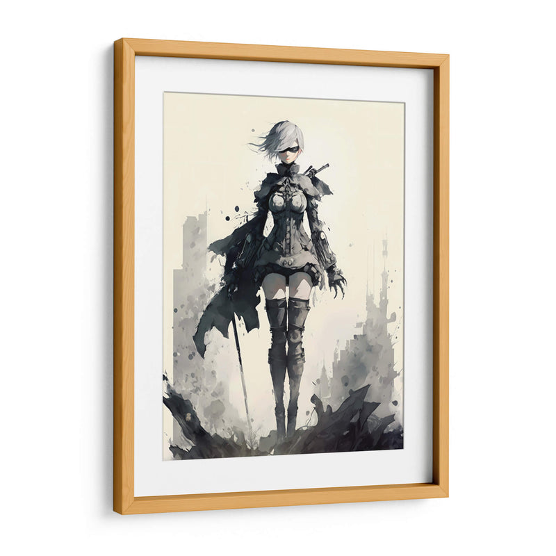2B - Impressionist Hero | Cuadro decorativo de Canvas Lab