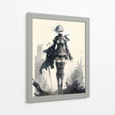2B - Impressionist Hero | Cuadro decorativo de Canvas Lab