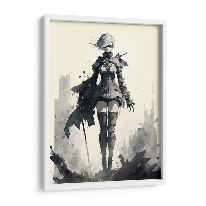 2B - Impressionist Hero | Cuadro decorativo de Canvas Lab