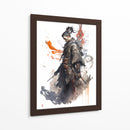 Sekiro - Impressionist Hero | Cuadro decorativo de Canvas Lab