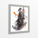 Sekiro - Impressionist Hero | Cuadro decorativo de Canvas Lab