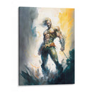 Aquaman - Impressionist Hero | Cuadro decorativo de Canvas Lab
