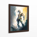 Aquaman - Impressionist Hero | Cuadro decorativo de Canvas Lab