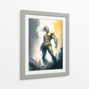Aquaman - Impressionist Hero | Cuadro decorativo de Canvas Lab