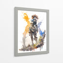 Aloy - Impressionist Hero | Cuadro decorativo de Canvas Lab