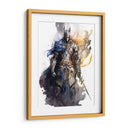 Dark Souls Undead - Impressionist Hero | Cuadro decorativo de Canvas Lab