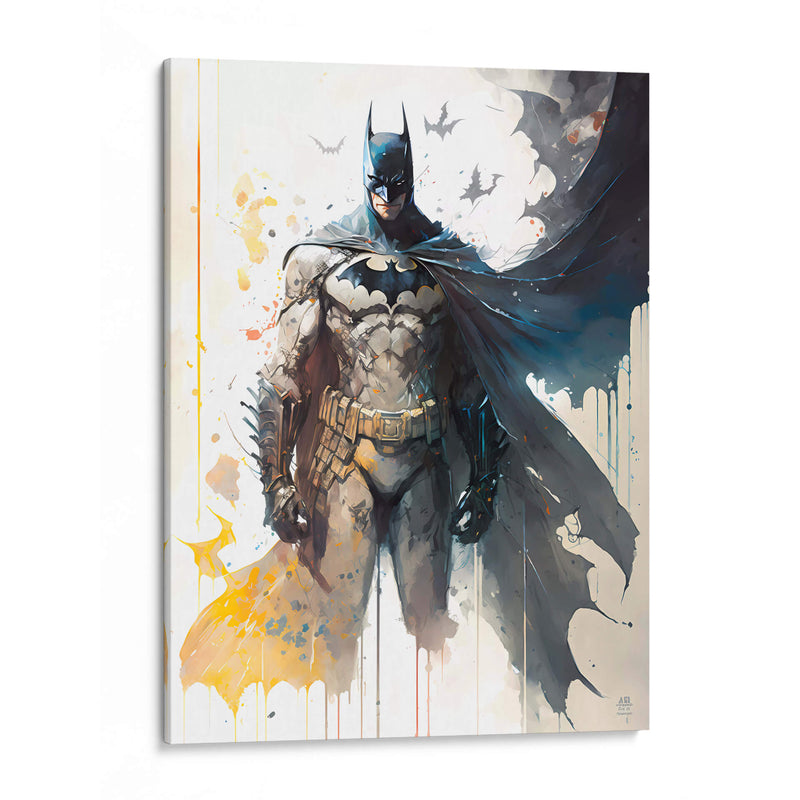 Batman - Impressionist Hero | Cuadro decorativo de Canvas Lab