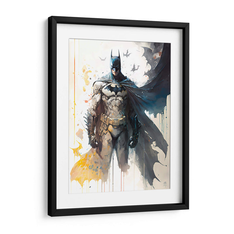 Batman - Impressionist Hero | Cuadro decorativo de Canvas Lab