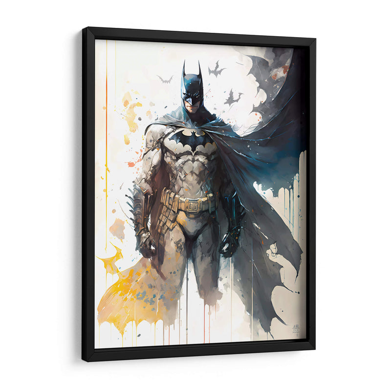 Batman - Impressionist Hero | Cuadro decorativo de Canvas Lab