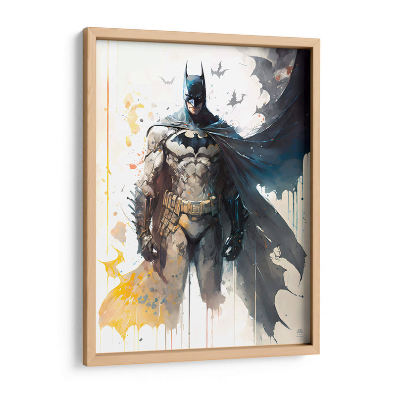 Batman - Impressionist Hero | Cuadro decorativo de Canvas Lab