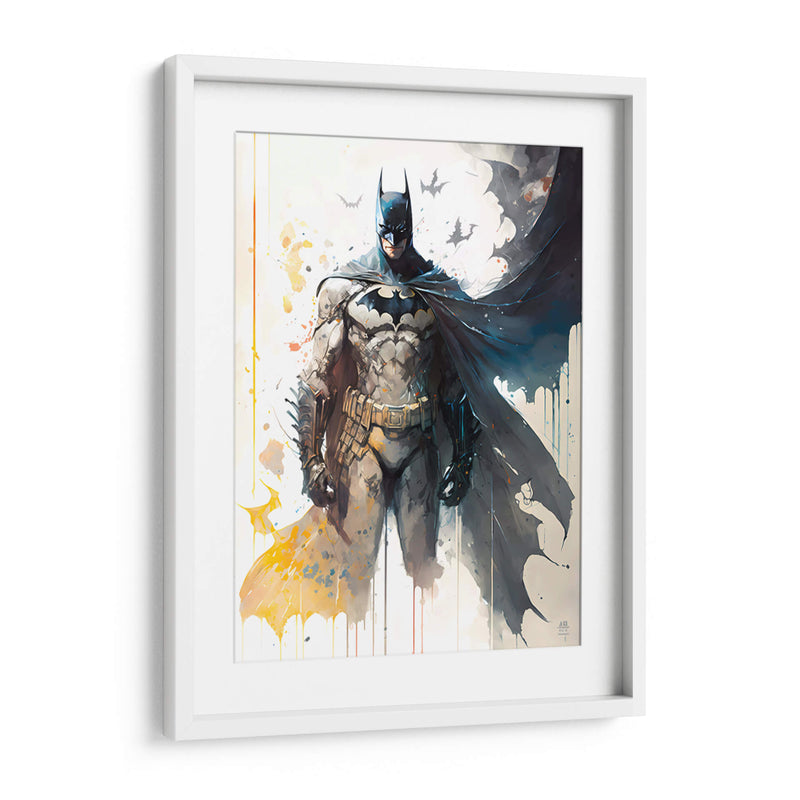 Batman - Impressionist Hero | Cuadro decorativo de Canvas Lab