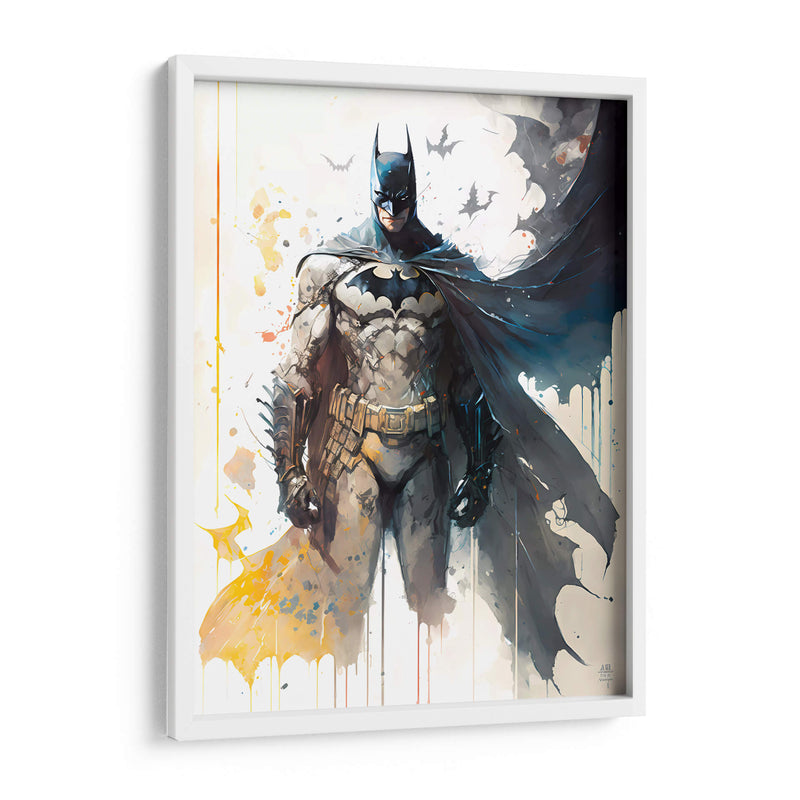 Batman - Impressionist Hero | Cuadro decorativo de Canvas Lab