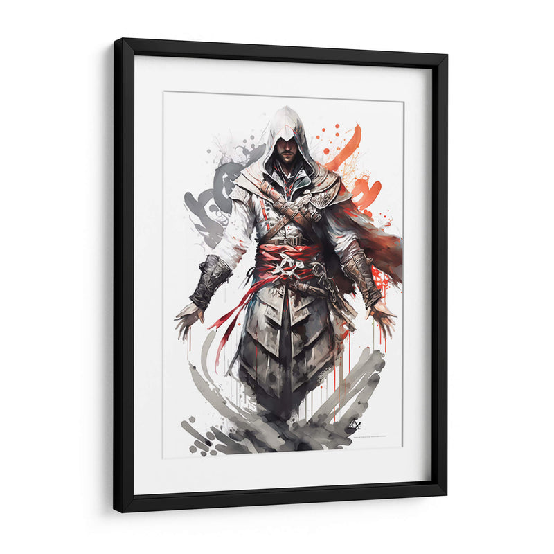 Ezio the Assassin - Impressionist Hero | Cuadro decorativo de Canvas Lab