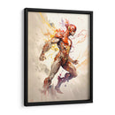 Flash - Impressionist Hero | Cuadro decorativo de Canvas Lab