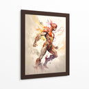 Flash - Impressionist Hero | Cuadro decorativo de Canvas Lab