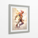 Flash - Impressionist Hero | Cuadro decorativo de Canvas Lab