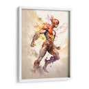 Flash - Impressionist Hero | Cuadro decorativo de Canvas Lab