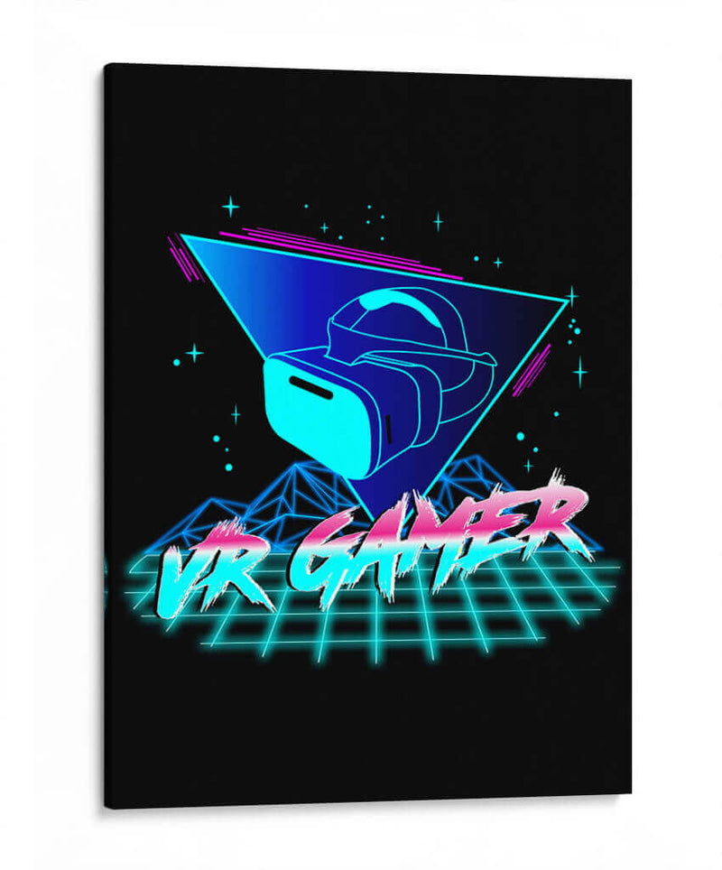 Gamer de Realidad Virtual - Roge I. Luis | Cuadro decorativo de Canvas Lab