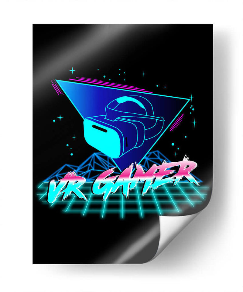 Gamer de Realidad Virtual - Roge I. Luis | Cuadro decorativo de Canvas Lab
