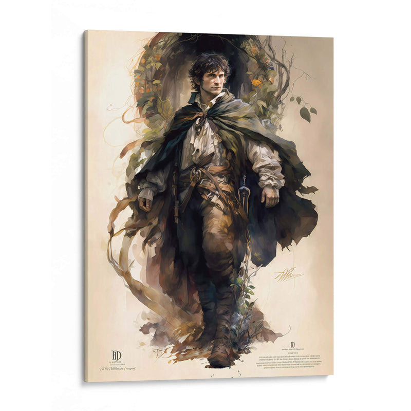 Frodo - Impressionist Hero | Cuadro decorativo de Canvas Lab