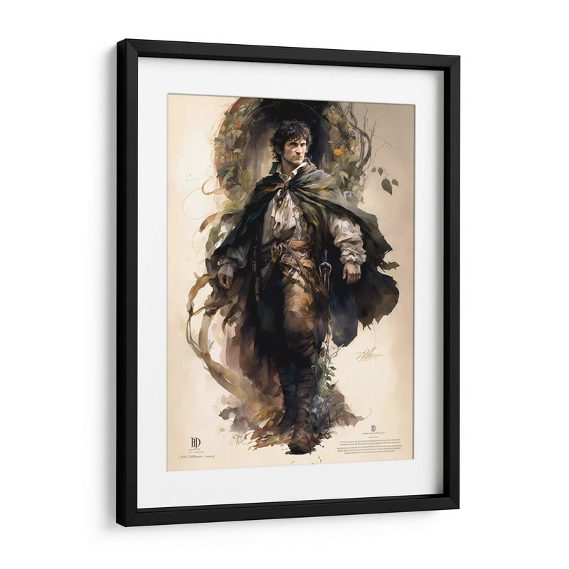 Frodo - Impressionist Hero | Cuadro decorativo de Canvas Lab