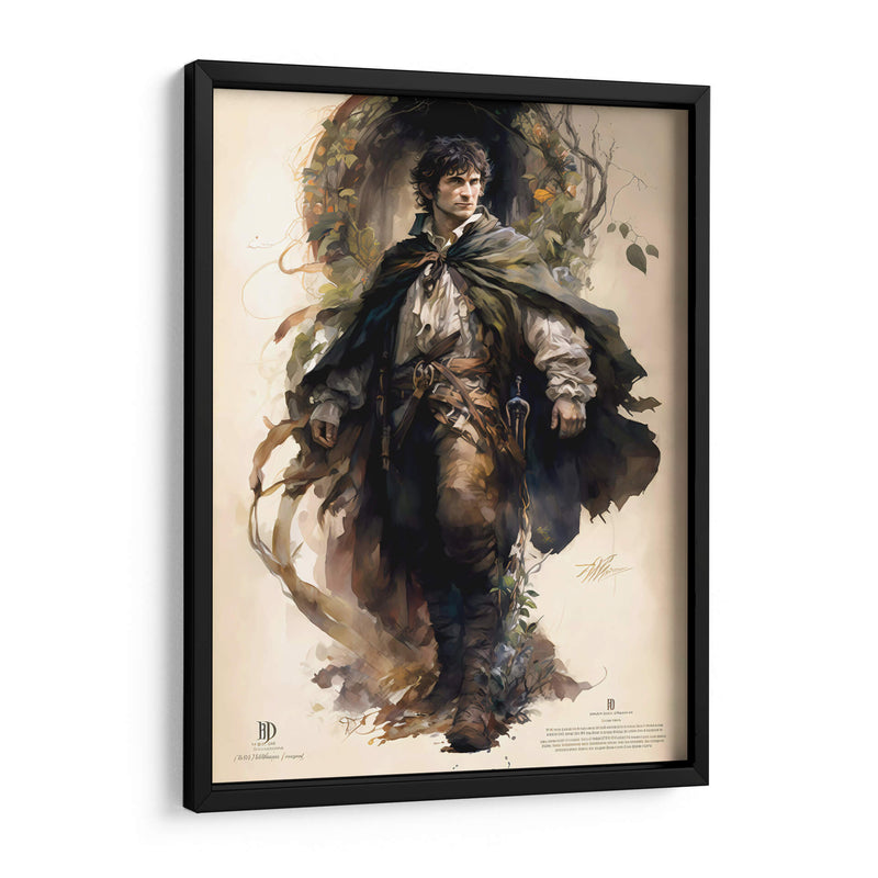 Frodo - Impressionist Hero | Cuadro decorativo de Canvas Lab
