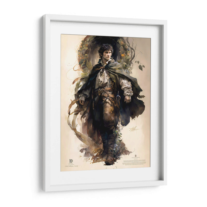 Frodo - Impressionist Hero | Cuadro decorativo de Canvas Lab