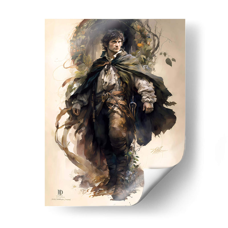 Frodo - Impressionist Hero | Cuadro decorativo de Canvas Lab
