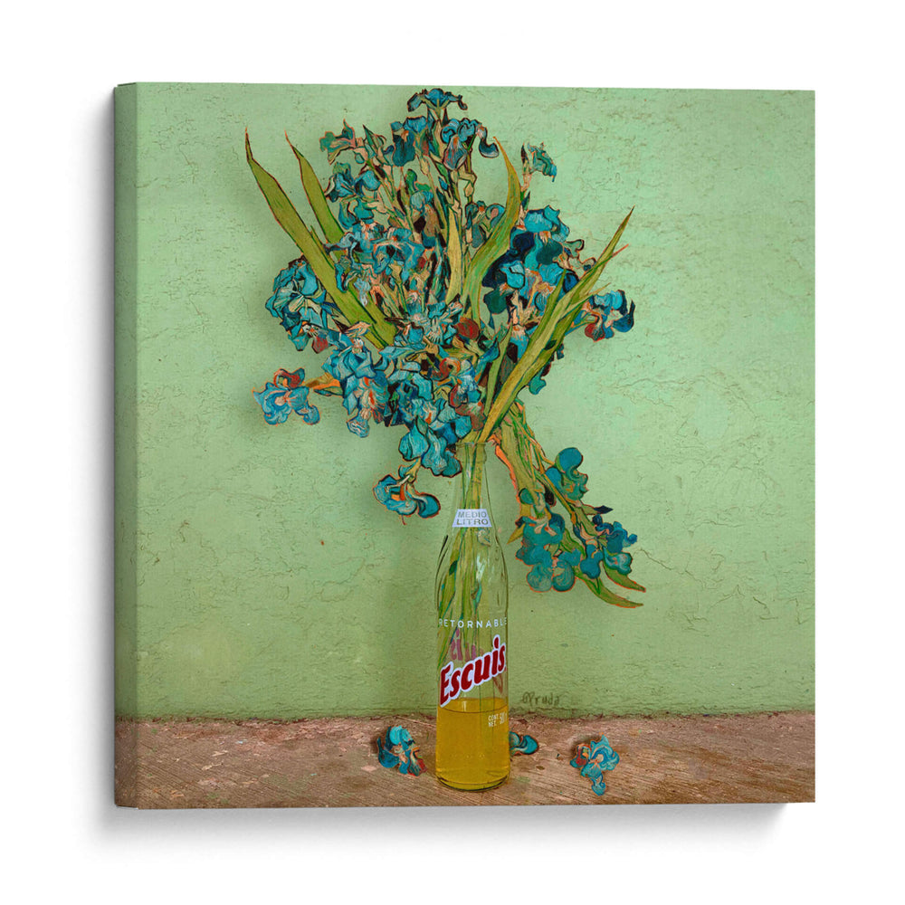 Escuis con Lirios - ruda | Cuadro decorativo de Canvas Lab