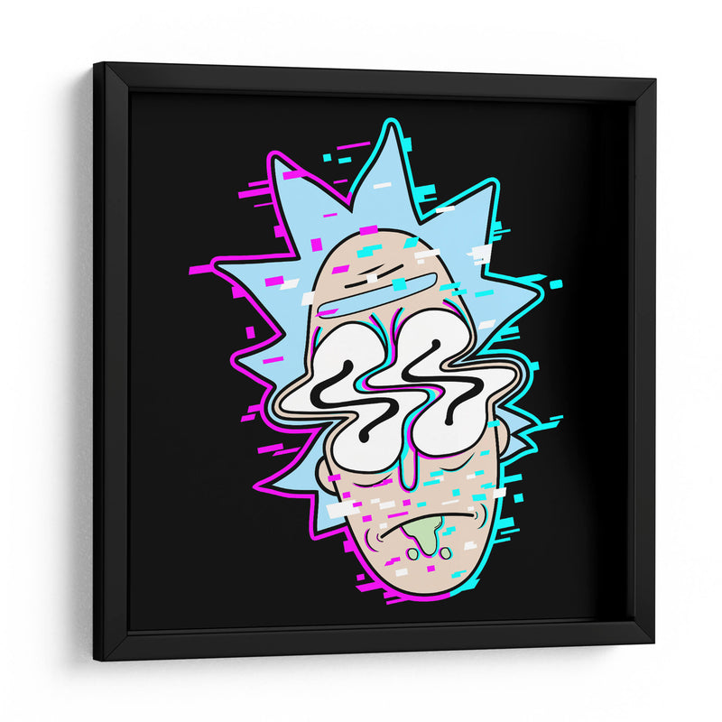 Glitchy Rick - Roge I. Luis | Cuadro decorativo de Canvas Lab