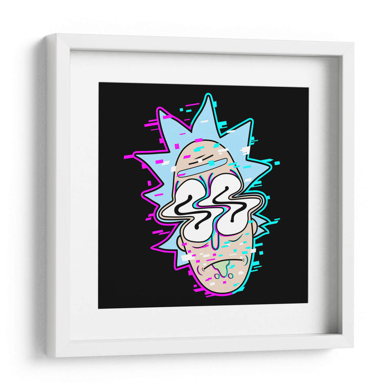 Glitchy Rick - Roge I. Luis | Cuadro decorativo de Canvas Lab