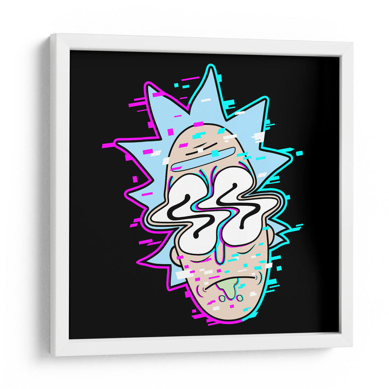 Glitchy Rick - Roge I. Luis | Cuadro decorativo de Canvas Lab