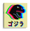 Godzilla Glitch - Roge I. Luis | Cuadro decorativo de Canvas Lab