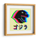 Godzilla Glitch - Roge I. Luis | Cuadro decorativo de Canvas Lab