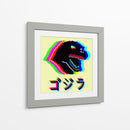 Godzilla Glitch - Roge I. Luis | Cuadro decorativo de Canvas Lab