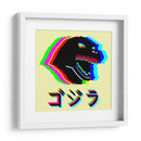 Godzilla Glitch - Roge I. Luis | Cuadro decorativo de Canvas Lab