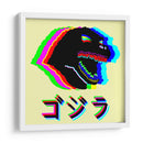 Godzilla Glitch - Roge I. Luis | Cuadro decorativo de Canvas Lab