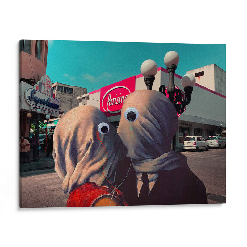 The Parisina Lovers - ruda | Cuadro decorativo de Canvas Lab