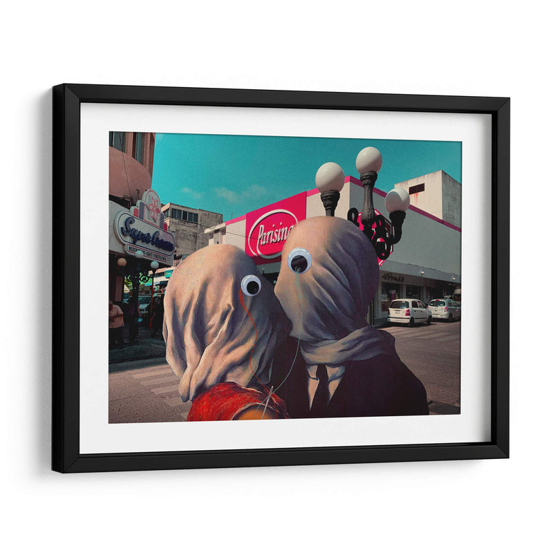 The Parisina Lovers - ruda | Cuadro decorativo de Canvas Lab