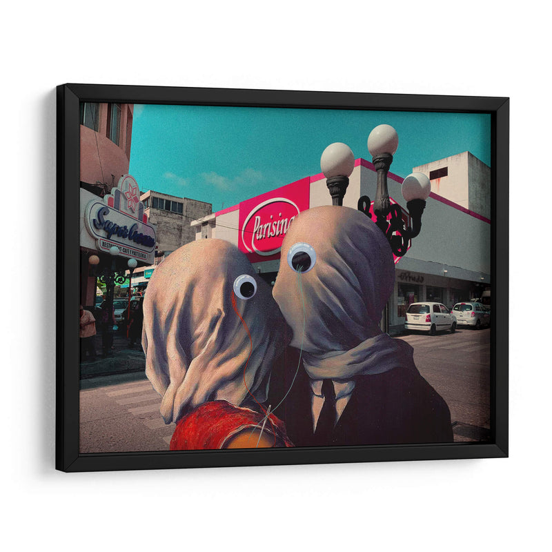 The Parisina Lovers - ruda | Cuadro decorativo de Canvas Lab