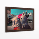 The Parisina Lovers - ruda | Cuadro decorativo de Canvas Lab