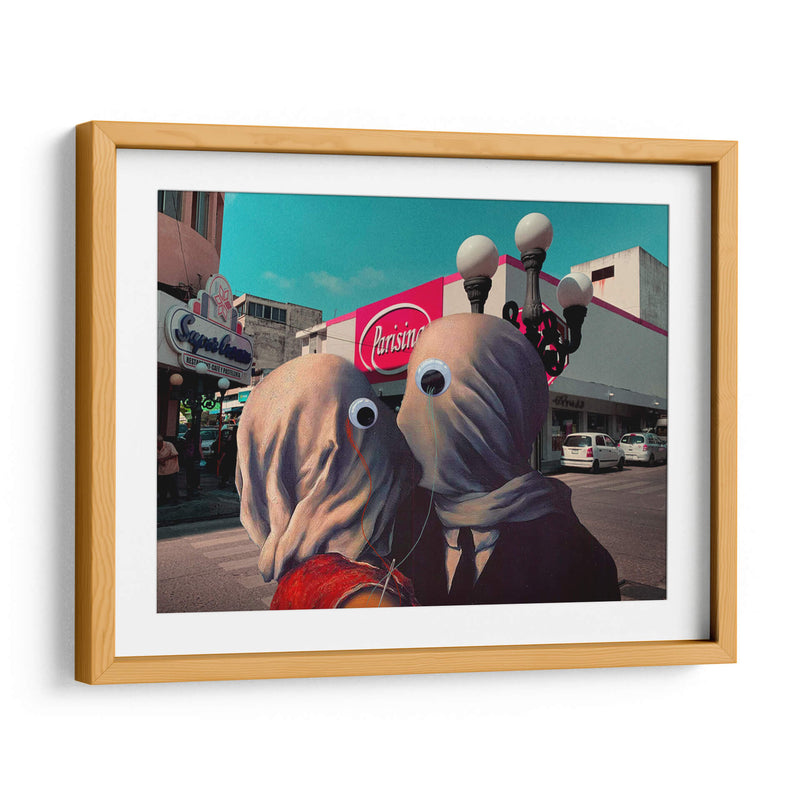 The Parisina Lovers - ruda | Cuadro decorativo de Canvas Lab