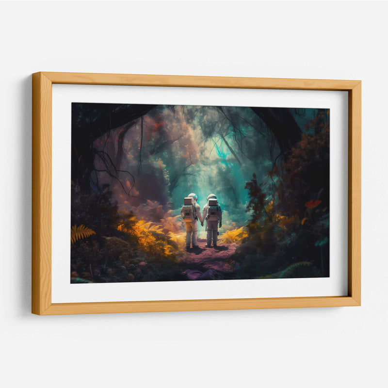 Paseando en el bosque - Erick Palencia | Cuadro decorativo de Canvas Lab